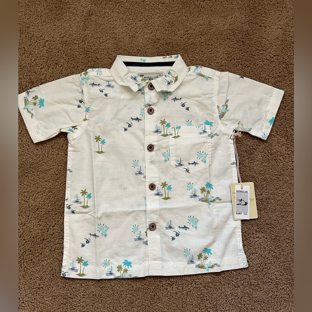 Honolua Surf Co Kids Button Down Shirt